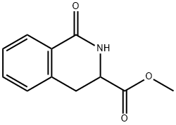 Methyl 1-oxo-1,2,3,4-tetrahydroisoquinoline-3-carboxylate 구조식 이미지