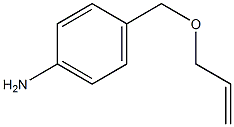 Benzenamine, 4-[(2-propen-1-yloxy)methyl]- Structure