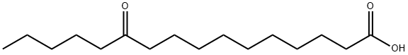 11-Oxohexadecanoic acid 구조식 이미지