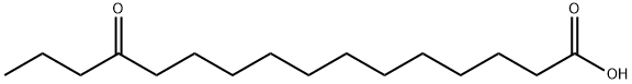 13-Oxo-hexadecansaeure Structure