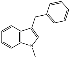 3-benzyl-1-methyl-1H-indole Structure