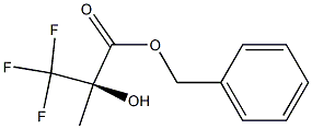 (R)-benzyl 2-(trifluoromethyl)-2-hydroxypropanoate Structure