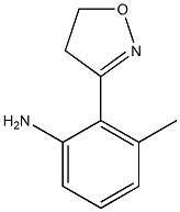 Benzenamine, 2-(4,5-dihydro-3-isoxazolyl)-3-methyl- Structure