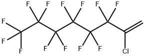 2-CHLORO-1H,1H-PERFLUOROOCT-1-ENE 구조식 이미지