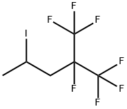 4-Iodo-1,1,1,2-tetrafluoro-2-(trifluoromethyl)pentane Structure