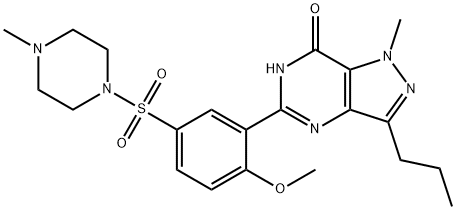 Sildenafil Impurity F Structure