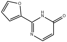 4-Hydroxy-2-(2-furyl)pyrimidine Structure