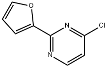 4-Chloro-2-(2-furyl)pyrimidine Structure