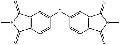 1H-Isoindole-1,3(2H)-dione,5,5'-oxybis[2-methyl- Structure