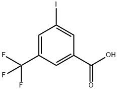 3-IODO-5-TRIFLUOROMETHYLBENZOIC ACID Structure