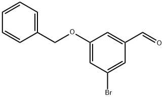 3-(Benzyloxy)-5-bromobenzaldehyde 구조식 이미지