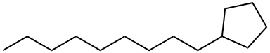 nonylcyclopentane Structure