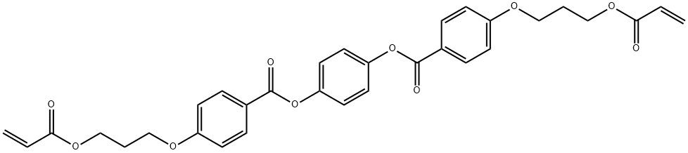 Hydroquinone bis[4-(3-Acryloyloxypropoxy)benzoate] Structure