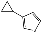 3-CYCLOPROPYL-THIOPHENE 구조식 이미지