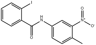 2-iodo-N-(4-methyl-3-nitrophenyl)benzamide 구조식 이미지