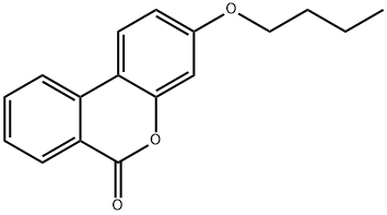 3-butoxy-6H-benzo[c]chromen-6-one Structure