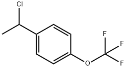1-(1-chloroethyl)-4-(trifluoromethoxy)benzene 구조식 이미지