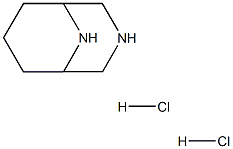 3,9-Diazabicyclo[3.3.1]nonane dihydrochloride Structure