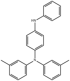 N1-PHENYL-N4,N4-DI-M-TOLYLBENZENE-1,4-DIAMINE Structure