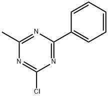 2-Chloro-4-methyl-6-phenyl-1,3,5-triazine Structure