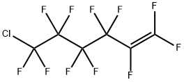 6-Chloroperfluorohex-1-ene 구조식 이미지