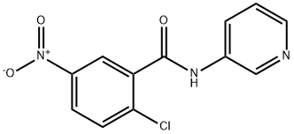2-chloro-5-nitro-N-(pyridin-3-yl)benzamide Structure