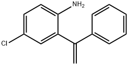 Benzenamine, 4-chloro-2-(1-phenylethenyl)- 구조식 이미지