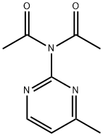 Acetamide, N-acetyl-N-(4-methyl-2-pyrimidinyl)- Structure