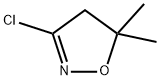 Isoxazole, 3-chloro-4,5-dihydro-5,5-dimethyl- 구조식 이미지