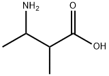 Butanoic acid, 3-amino-2-methyl- Structure