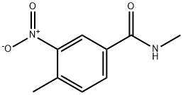Benzamide, N,4-dimethyl-3-nitro- Structure