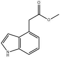 methyl 2-(1H-indol-4-yl)acetate Structure