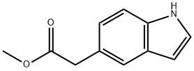 methyl 2-(1H-indol-5-yl)acetate Structure