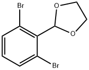 2-(2,6-Dibromophenyl)-1,3-dioxolane 구조식 이미지