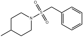 4-methyl-1-phenylmethanesulfonylpiperidine 구조식 이미지