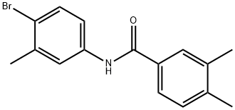 N-(4-bromo-3-methylphenyl)-3,4-dimethylbenzamide Structure