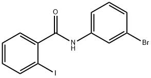 N-(3-bromophenyl)-2-iodobenzamide Structure