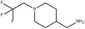 [1-(2,2,2-trifluoroethyl)piperidin-4-yl]methanamine 구조식 이미지