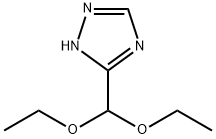 1H-1,2,4-Triazole, 5-(diethoxymethyl)- 구조식 이미지
