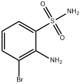 2-Amino-3-bromobenzenesulfonamide 구조식 이미지