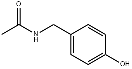 N-[(4-Hydroxyphenyl)methyl]acetamide Structure