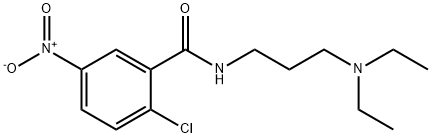2-chloro-N-[3-(diethylamino)propyl]-5-nitrobenzamide Structure