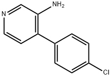 4-(4-CHLOROPHENYL)PYRIDIN-3-AMINE Structure