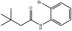 N-(2-bromophenyl)-3,3-dimethylbutanamide Structure