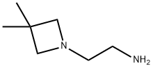 2-(3,3-dimethylazetidin-1-yl)ethan-1-amine Structure