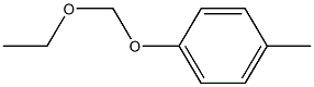 1-(ethoxymethoxy)-4-methyl-benzene Structure