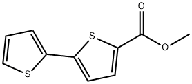 Methyl 5-(2-thienyl)-2-thiophenecarboxylate Structure