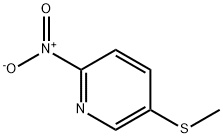 5-(methylthio)-2-nitropyridine Structure