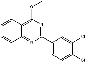 2-(3,4-dichlorophenyl)-4-methoxyquinazoline Structure