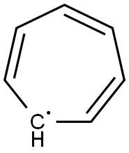 2,4,6-cycloheptatrien-1-yl radical Structure